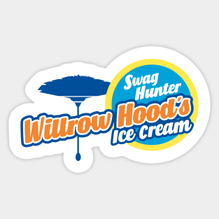 Willrow Hood's Swag Hunter Ice Cream Sticker